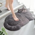 thumbnail image 5 of Roiihwy Cat Bath Rug - Cute Bath Mat,Soft and Fluffy Round Bath Rugs,Non-Slip Absorbent Bath Mats,Cat Bathroom Mats for Bathroom,Kid Room,Bedroom, 5 of 6