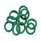thumbnail image 2 of Banda para el cabello decorativa Qarigey 20 piezas Verde, 2 of 6
