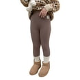 thumbnail image 3 of Generic Toddler Kids Baby Girls Cotton Thick Lined Warm Leggings Knitted Pantihose Stretchy Basic Ninth Ankle Length Pants Pantyhose For Winter Stocking, 3 of 8