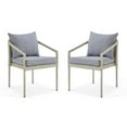 thumbnail image 3 of Alaterre Furniture Windham All-Weather Wicker 4 Piece Outdoor Conversation Set, 3 of 12