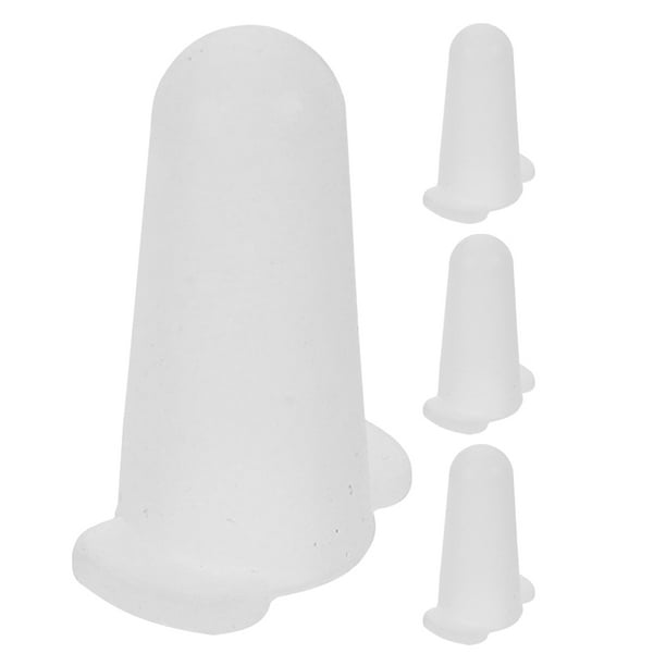 4 piezas de repuesto de cubierta de silicona para boquillas de pastelería, protectores de silicona para boquillas de pastelería, cubierta para boquillas de decoración de pasteles