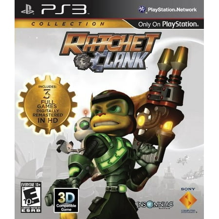 Ratchet & Clank Collection, Sony, PlayStation 3, (Best Remastered Ps3 Games)