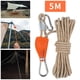 thumbnail image 1 of Suspensión de Cuerda de trinquete de polea ajustable Macarena Cuerda de viento de tienda 6mm 5m, 1 of 8