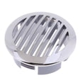 thumbnail image 2 of 3 Inch Round Louvered Vents RV Boat Marine Hull Grill Cover 819326 Stainless Steel, 2 of 8
