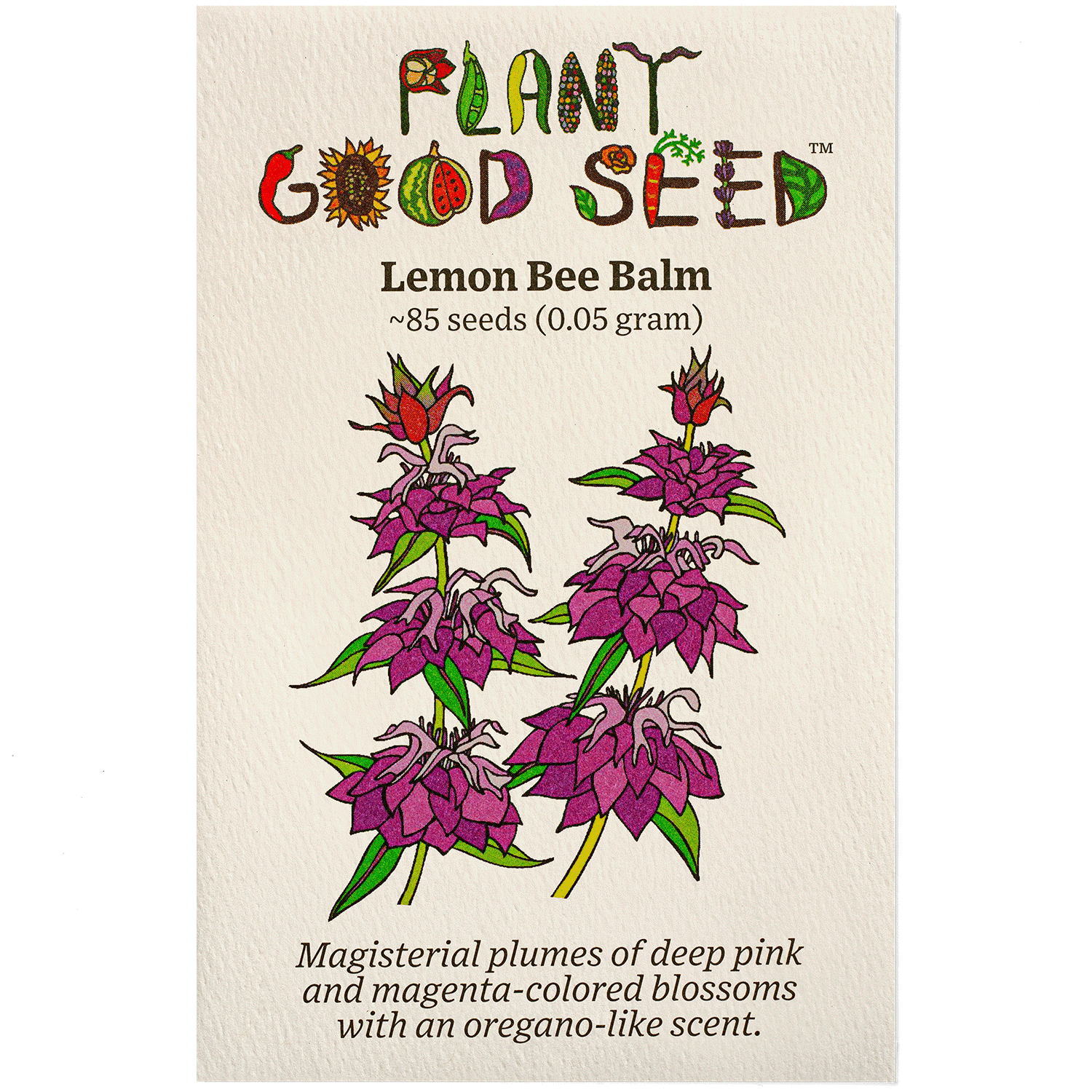 Lemon Bee Balm Flower Seeds