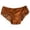Brown, variant on NordicNest Super Stretchy Women Underwear, Hollow Thin Strap Lace Satin Stitching Breathable Comfortable Casual Ladies Panties Briefs M-XL Yellow