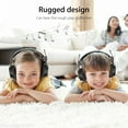 thumbnail image 2 of GLUAAE Child Casual Listening Foldability Portability Over-Ear Headphones, Pink, 2 of 7