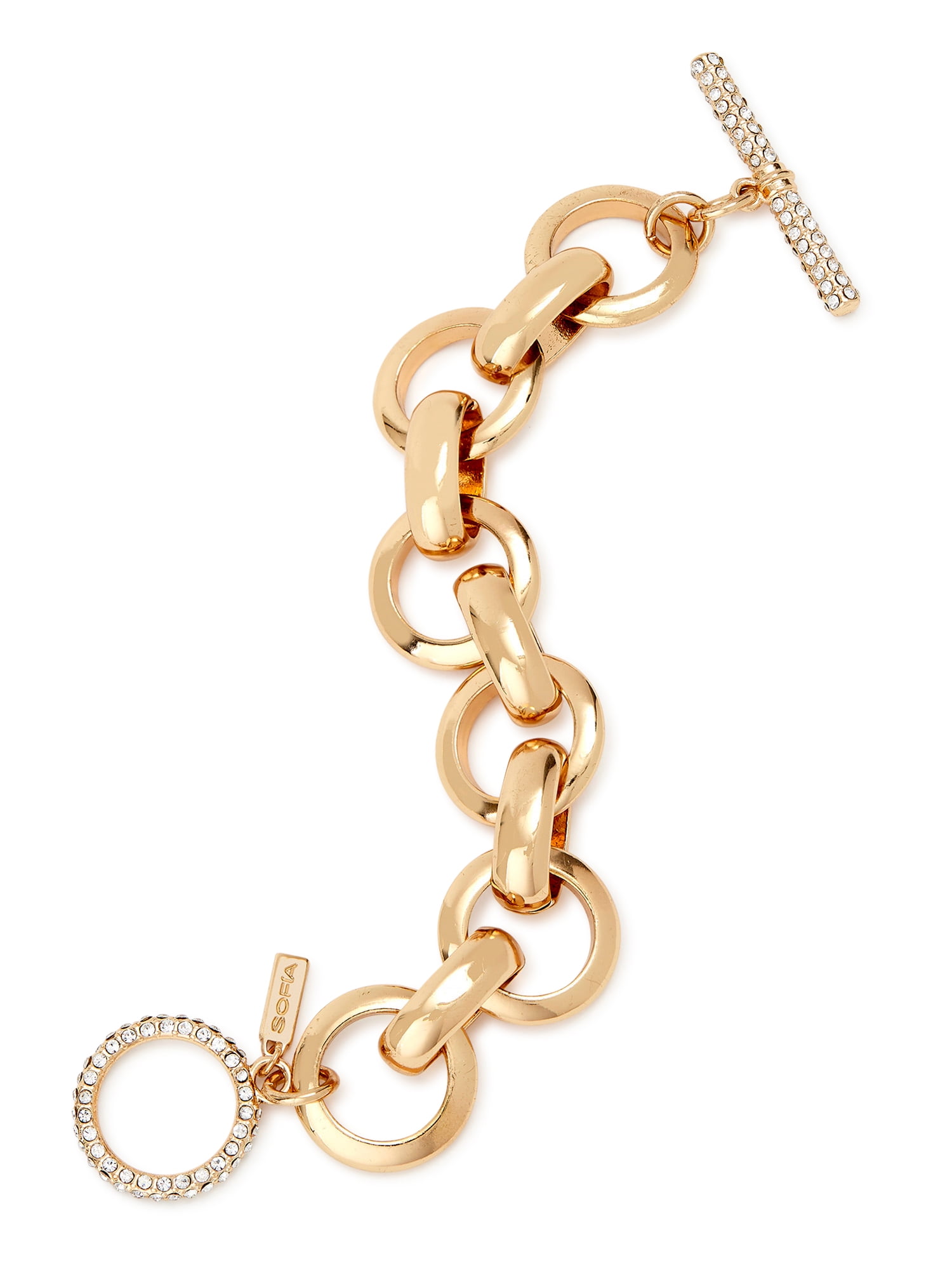 Sofia Jewelry by Sofia Vergara Women’s Chunky Gold-Tone Bracelet