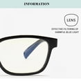 thumbnail image 3 of Maynos Anti Blue Light Glasses for Kids Computer Glasses,UV Protection Anti Glare Eyeglasses Video Gaming Glasses for Children,Black, 3 of 15
