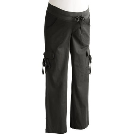 Maternity Demi-Panel Cargo Pants