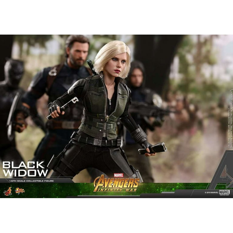 Hot Toys Movie Masterpiece Avengers Infinity War 16 Scale Figure Black  Widow Japan Limited