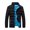 Black Blue, variant on comerut Women Cotton Jacket Stand Collar Long Sleeve Thickened Cotton Coat Zipper Closure Side Pockets Outwear Warm Coat