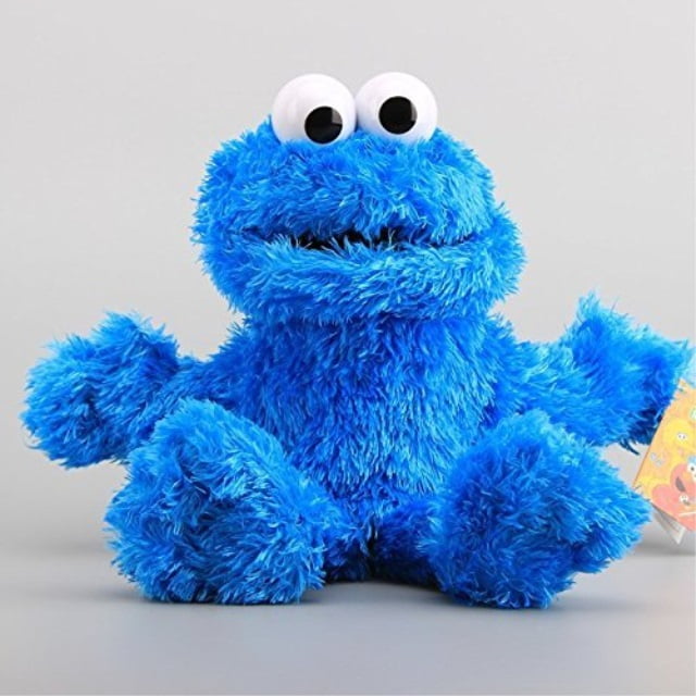 sesame street cookie monster hand puppet 13 inch toddler stuffed plush