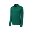 thumbnail image 3 of Sport-Tek   Posi-UV  Pro Long Sleeve Polo. ST520LS - 3XL Marine Green, 3 of 4