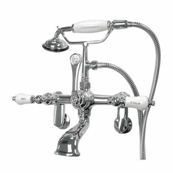 Kingston Brass CC54T1 Adjustable Center Wall Mount Tub CC54T1