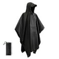 thumbnail image 1 of Military Style Poncho Multi Use Rip Stop Camouflage Rain Ponchohooded Waterproof Raincoat For Outdoor Activities, 1 of 5