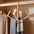thumbnail image 4 of Thickened Plastic Foldable Shoe Drying Rack Can Be Rotated And Stacked To Dry Shoes Artifact Dry And Wet Twofold Purpose Towel Scarf Storage Rack Drying Rack, 4 of 8