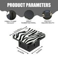 thumbnail image 2 of Hitch Cover Fits For 2-Inch Hitch,The Texture Of Zebra Stripes With Bold Blackrubber Trailer Hitch Cover Tube Plug Insert,Car Exterior Accessories, Receiver Tube Hitch Plug, 2 of 6