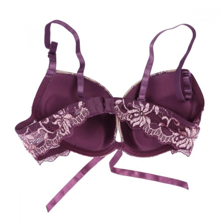 Victoria's Secret Lilac Chiffon Pink Push Up Lace Bra