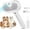 white, variant on Xekoro 3 in 1 Cat Steam Brush, Pet Spray Hair Removal Comb for Shedding & Grooming, Water Brush for Cats Dogs Small Animals Long Short Haired with One-Click Release Button