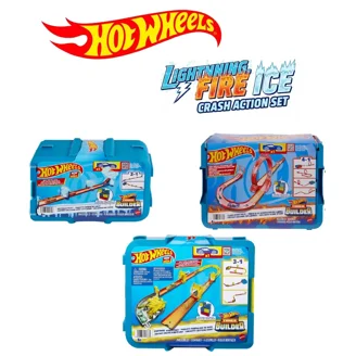Hot Wheels ID Smart Track Kit with Power Booster and Assorted
