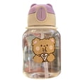 thumbnail image 4 of Weloille Gobelet avec Paille Résistant aux Chutes 1 Pcs, Gobelet d'Eau de Qualité Alimentaire Incassable, Contenant de Boisson Étanche et Scellé, Gobelet Réutilisable pour Maison Bureau Plein Air Sports Boisson, 4 of 5