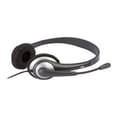 thumbnail image 4 of Cyber Acoustics AC 204 - Headset - on-ear - wired - 3.5 mm jack, 4 of 6