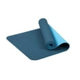 thumbnail image 1 of QualitChoice 6mm Thick Non- for Slip Yoga Mat TPE Yoga Training Mat Sweatproof Exercises Mat Dark Blue, 1 of 1