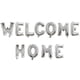 thumbnail image 5 of 1 juego de globos de aluminio con letras de bienvenida a casa de oro rosa de 16 pulgadas, suministros para fiestas y eventos de bienvenida a casa, globos de aire inflables, decoración, 5 of 5