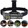 thumbnail image 6 of Yucurem Led Powerful Headlamp Flashlight with Headband Usb Rechargeable Work Light Camping Lamp (Black), 6 of 10
