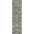 thumbnail image 2 of Addison Rugs Chantille Indoor/Outdoor Transitional Stripes Olive Washable Runner Rug, 2'3" x 7'6", 2 of 6
