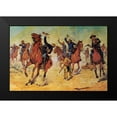 thumbnail image 2 of Shreyvogel, Charles 24x17 Black Modern Framed Museum Art Print Titled - Surrounded, 2 of 5
