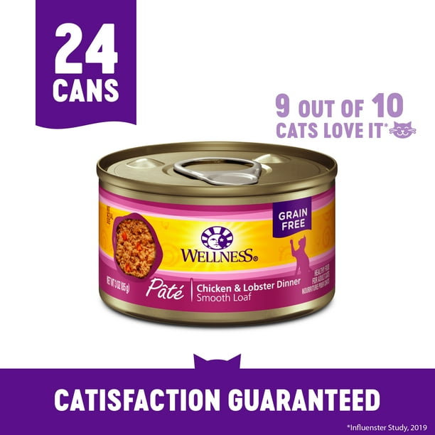 Wellness Complete Health Natural Grain Free Wet Canned Cat Food