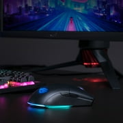 ASUS Optical Gaming Mouse - ROG Pugio II | Ergonomic & Truly Ambidextrous PC Gaming Mouse | Configurable & Swappable Side Buttons | 16,00 DPI Optical Sensor | Aura Sync RGB Tactile Mice