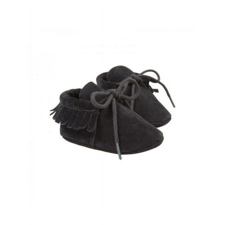 

Topumt Infants Girls Tassel Laces Shoes Soft Soled Crib PU Moccasin Sneakers 0-18M