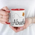 thumbnail image 3 of CafePress - Abuela Butterfly Mug - 11 oz Ceramic Mug - Novelty Coffee Tea Cup, 3 of 3