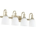 thumbnail image 2 of Quorum Lighting Richmond Glass 4-Light Aged Silver Leaf Wall Sconce, 2 of 2