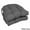 Steel Grey, variant on Blazing Needles Twill 16-inch U-shaped Tufted Dining Chair Cushions (Set of 2)