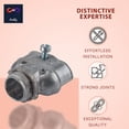 thumbnail image 6 of 3/8 Inch Flexible Metal Conduit Duplex Connector FMC 3/8 in. 90 Degree Flex Duplex Box Connector for Flexible Metallic Conduit, AC, MC, or NM Sheathed Cable (Pack of 10), 6 of 6