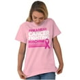 thumbnail image 5 of Breast Cancer Fighting Machine Women's Graphic T Shirt Tees Brisco Brands S, 5 of 6