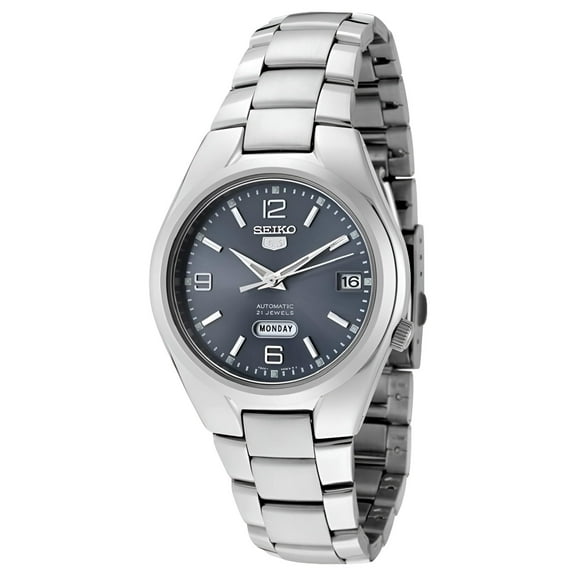 Seiko 5 Automatic Grey Dial Men's Watch SNK621