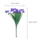 thumbnail image 5 of Ramo de flores de simulación de 5 piezas, ramo de flores de plástico realistas, ramo de flores vívidas, adorno para boda, hogar, fiesta, bar, decoración, 5 of 7