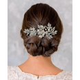 thumbnail image 2 of 26-27 Handmade Wedding Hair Comb Clip Rhinestone Bridal Hair Comb Piece, Gold Hair Accessories For Brides Wedding, 2 of 5
