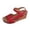 Red, variant on MuXiKeJi Clothes Women's Platform Wedge Sandals 2026, Comfortable Peep-Toe High Heel Wedges for Women Ankle Strap Open Toe Band Dressy Summer Beach Sandals