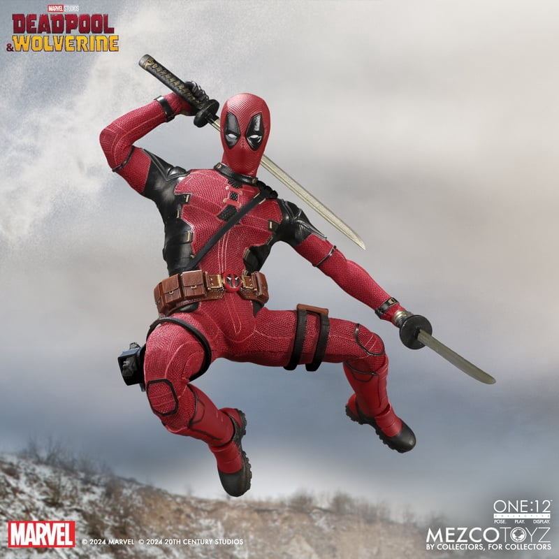 Deadpool Marvel Deadpool & Wolverine One:12 Collective Deluxe Figure