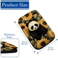 thumbnail image 4 of Panda Soft Comfortable Furry Printed Car Armrest Pad Mat Armrest Accessories 12.5x8.2 Inch, 4 of 6