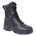 thumbnail image 2 of Rothco 8'' Insulated Side Zip Tact Boot, Black, 9.5, 2 of 3
