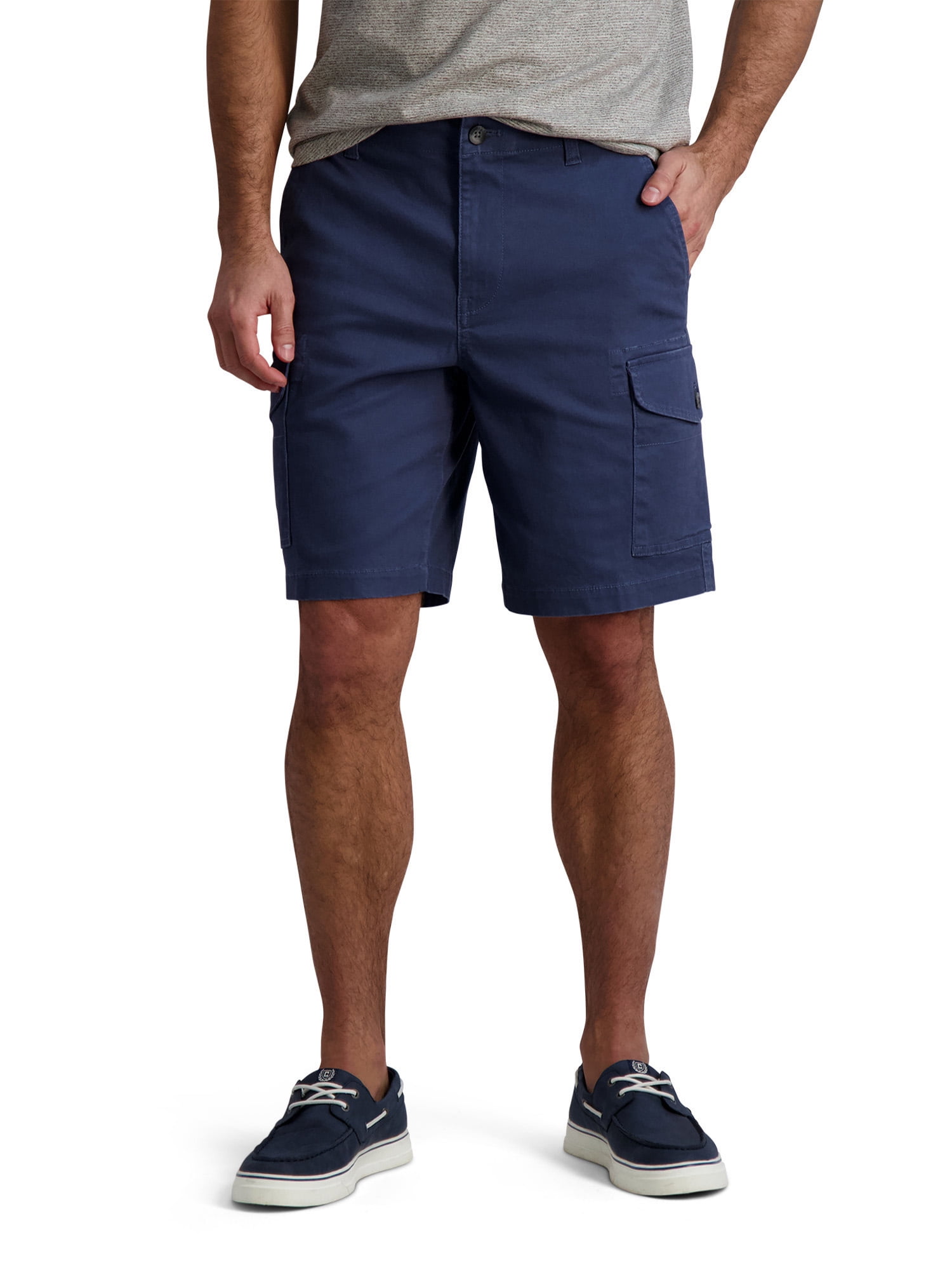 Chaps Bedford Cord Stretch Cargo Shorts, Sizes 28-42 - Walmart.com