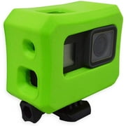 Floaty Case for GoPro - Green Float Housing Fit for GoPro Hero 7/6/5, Anti-Sink Camera Floater Cover Accessory