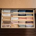 thumbnail image 3 of Organizadores de cajones Fabsome Dresser, paquete de 6, ajustables en bambú, 3 of 6